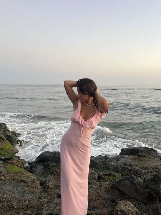 Dresses & Skirts - pepper mayo Silvie Maxi Dress - Pink Size 0